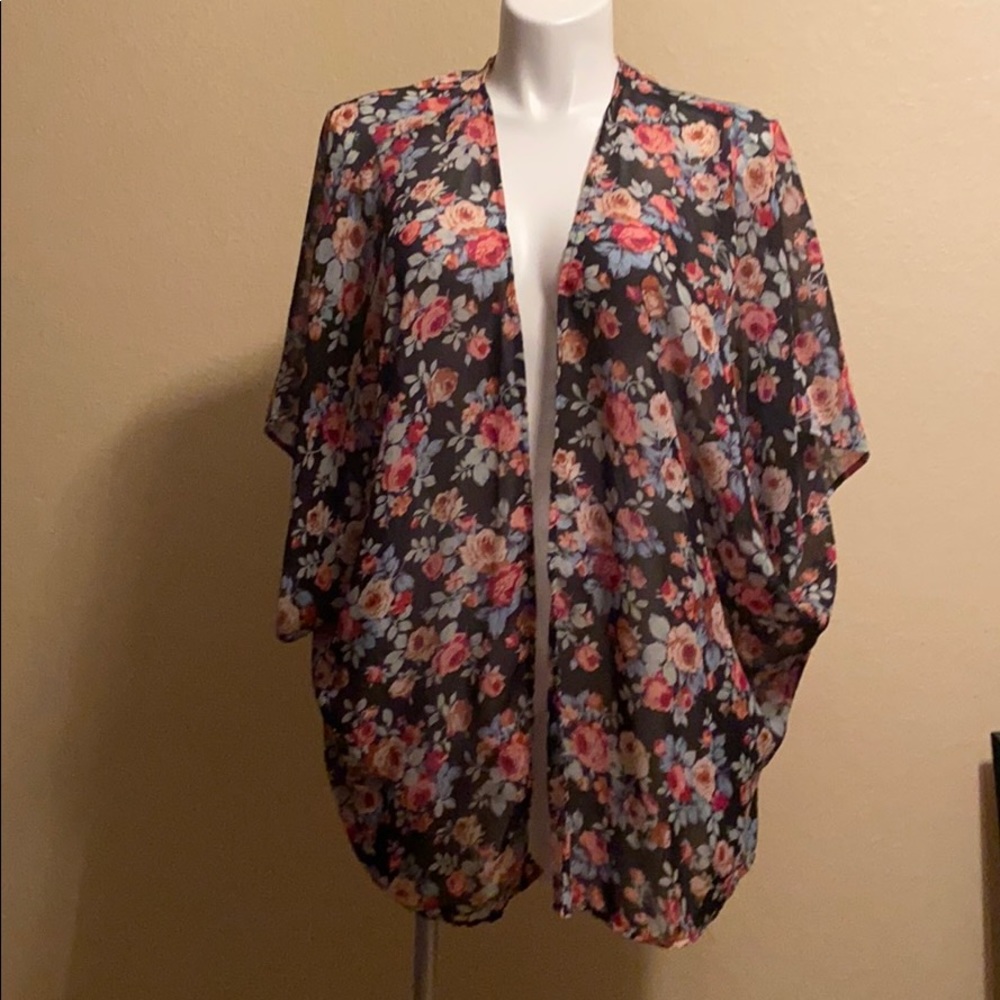 Floral kimono